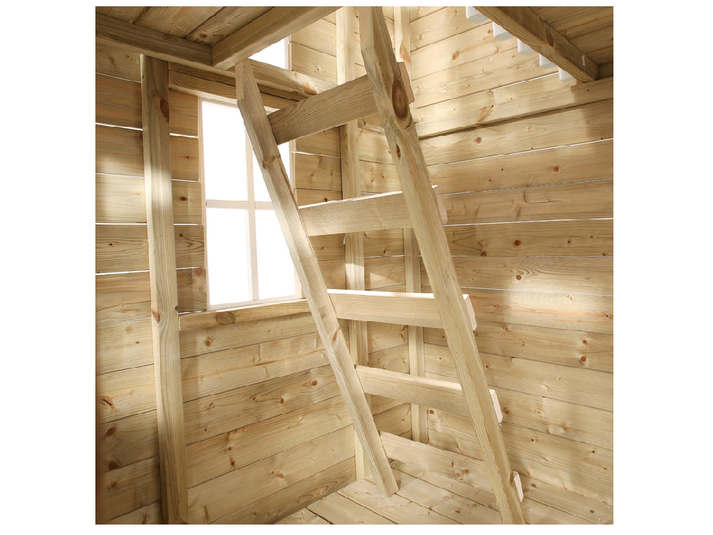 TP Loft Wooden Playhouse - FSC®