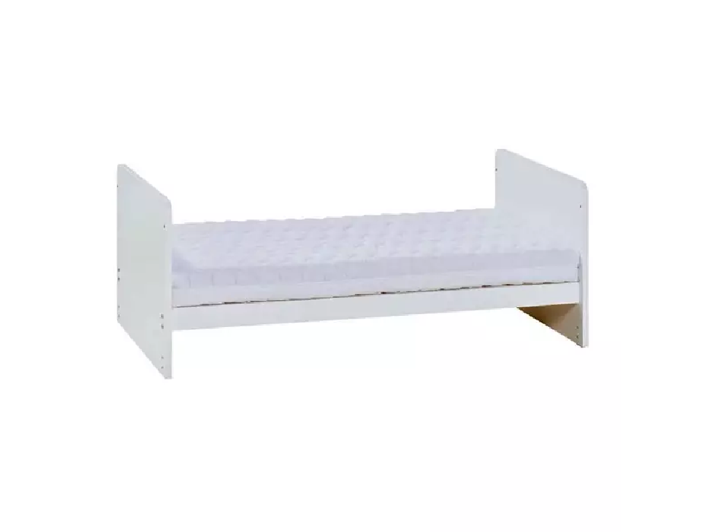 Vox Maxim Cot Bed in White + Snuz Surface Mattress