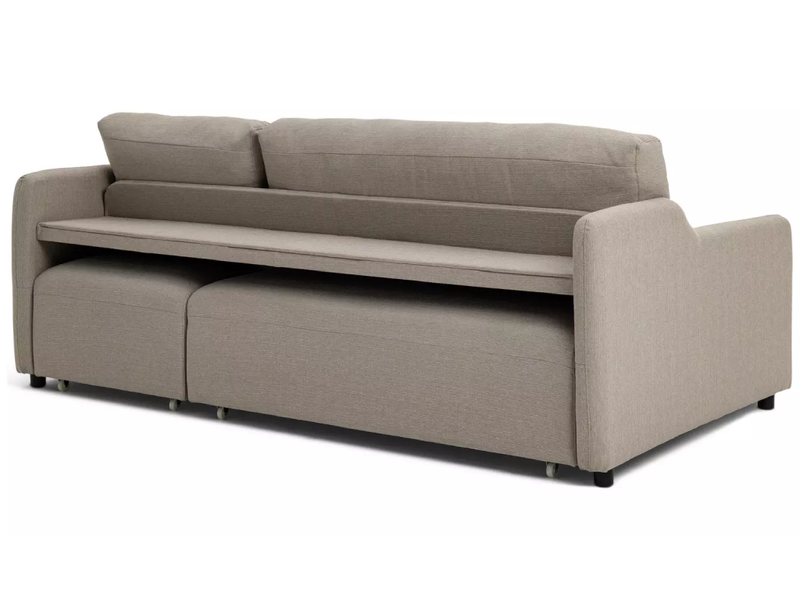 Habitat Stanley Fabric 3 Seater Sofa Bed - Natural