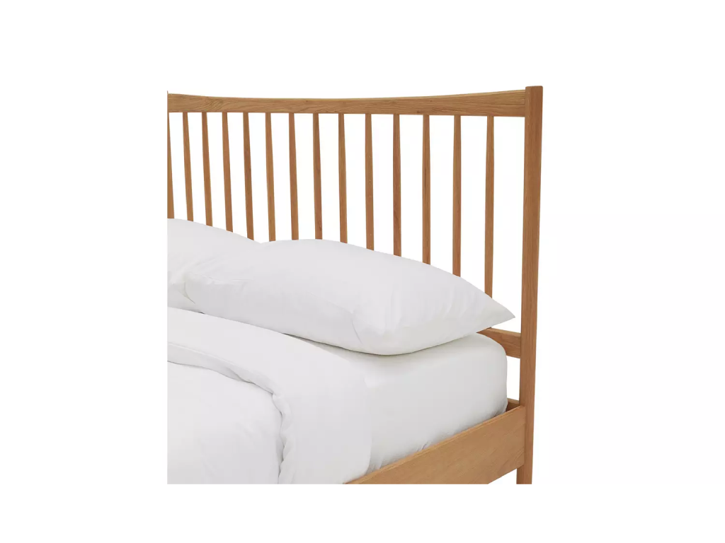 Habitat Chiltern Spindle Kingsize Wooden Bed Frame - Oak (B-GRADE)