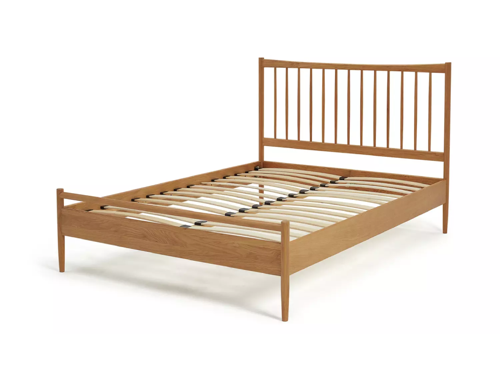 Habitat Chiltern Spindle Kingsize Wooden Bed Frame - Oak (B-GRADE)