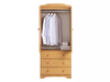 Nordic 2 Door 3 Drawer Wardrobe - Pine