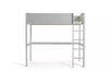 Mia High Sleeper Bed Frame - White