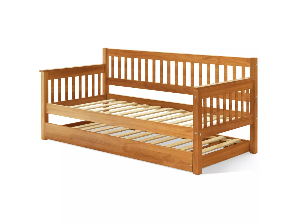 Aspley Trundle Day Bed - Oak Effect (B-GRADE)