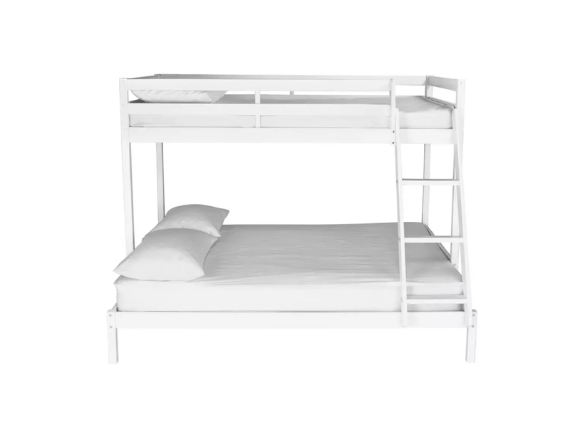 Kaycie Triple Bunk Bed Frame - White