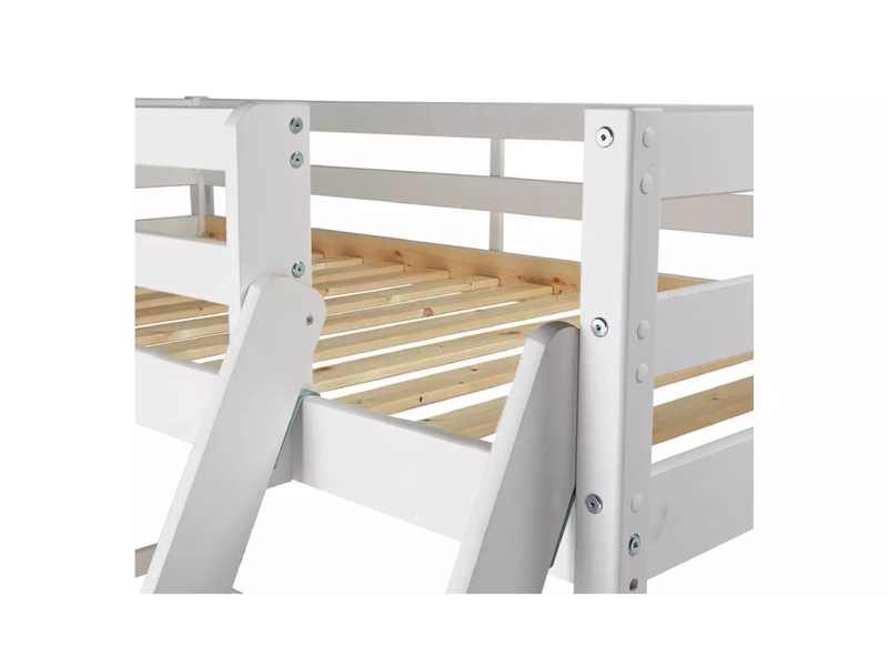 Kaycie Triple Bunk Bed Frame - White