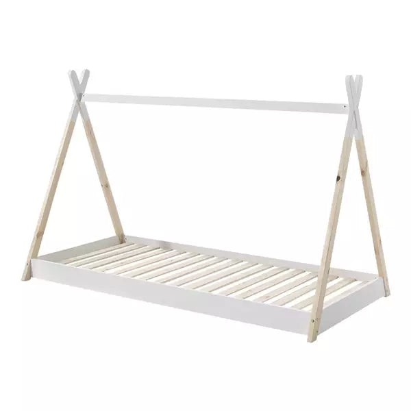 Vipak Tipi Bed - White 90x200cm