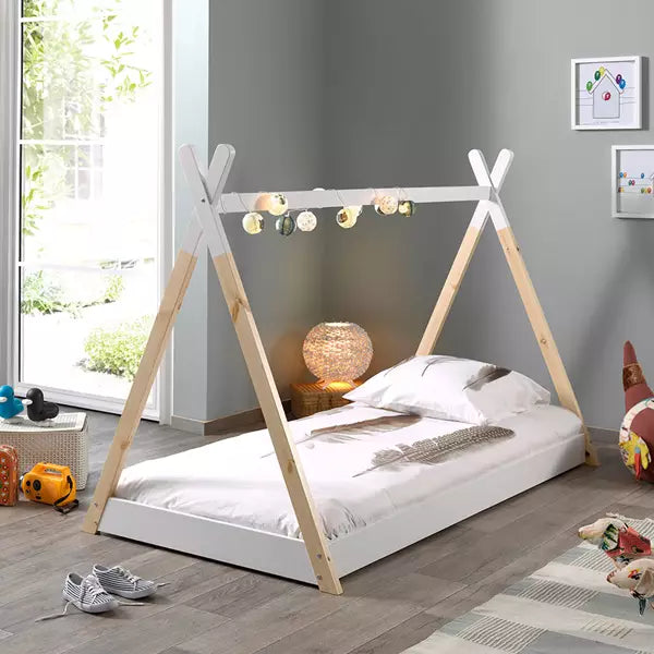 Vipak Tipi Bed - White 90x200cm